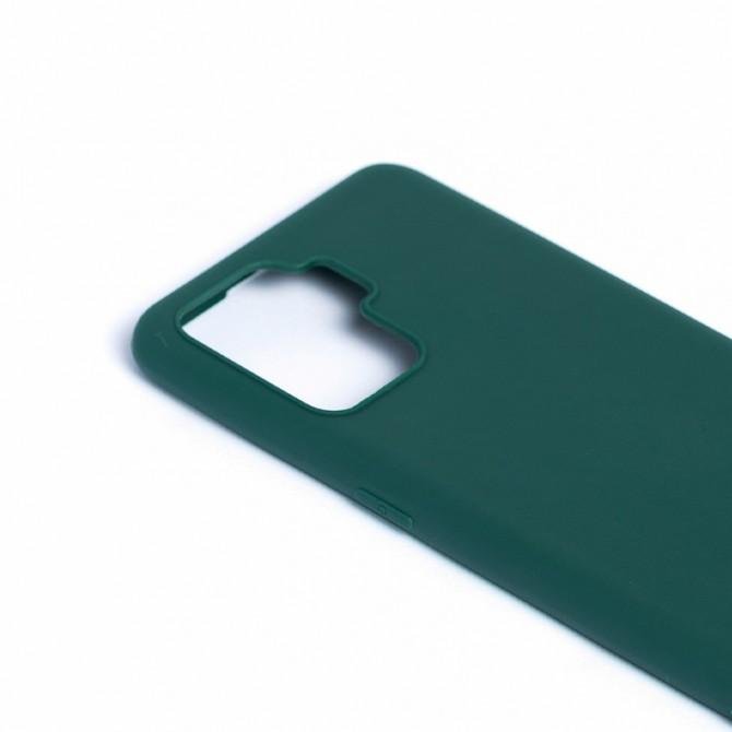 Силиконовый чехол Candy для Oppo Reno 5 Lite/A94 Темно Зеленый-3