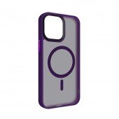 Чехол Pjur with Magsafe for iPhone 16 Plus Purple Чехол Pjur with Magsafe for iPhone 16 Plus Purple