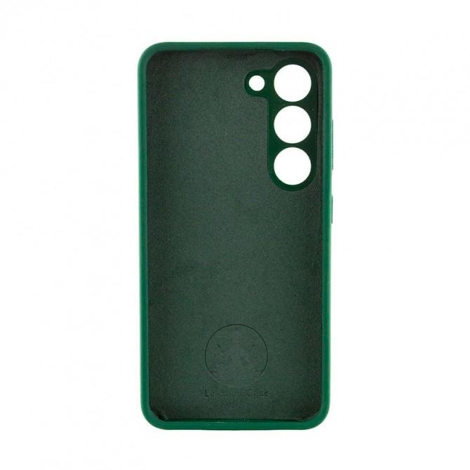 Чехол Soft Case Samsung Galaxy S24 Темно Зеленый FULL-1