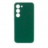 Чехол Soft Case Samsung Galaxy S24 Plus Темно Зеленый FULL