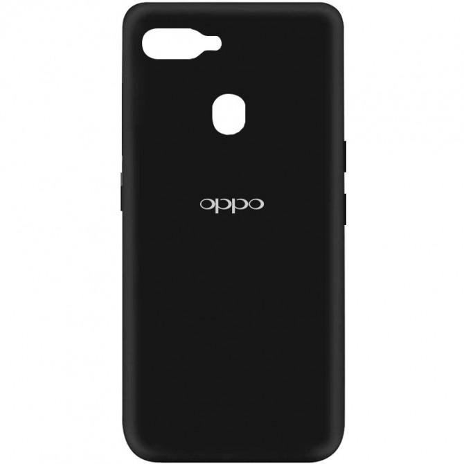 Чехол Original Soft Case Oppo A5s/Oppo A12 Черный FULL
