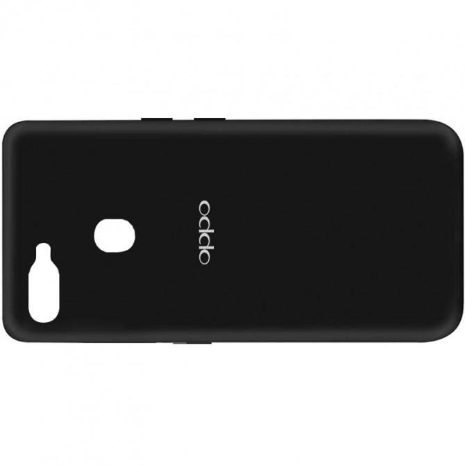 Чехол Original Soft Case Oppo A5s/Oppo A12 Черный FULL-2