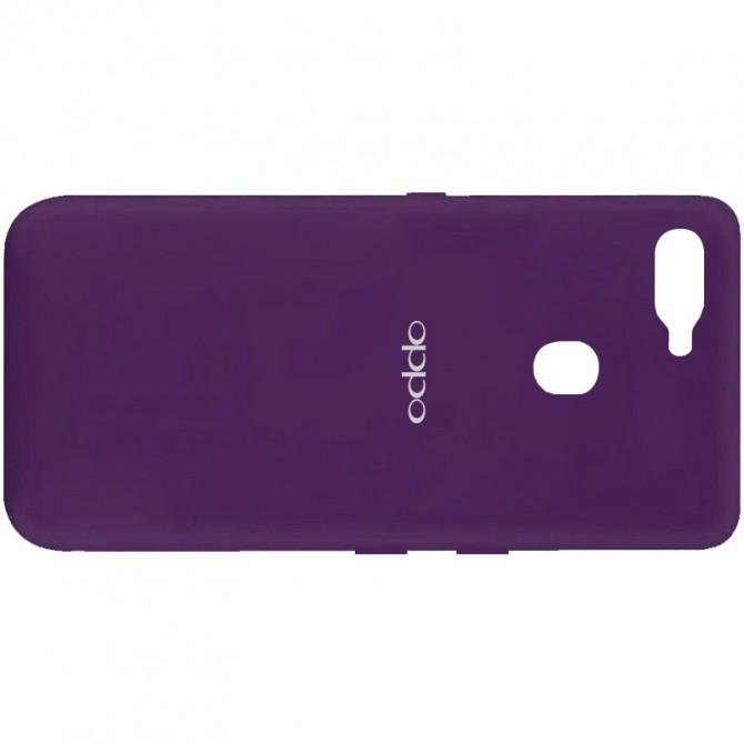 Чехол Original Soft Case Oppo A5s/Oppo A12 Фиолетовый FULL-2