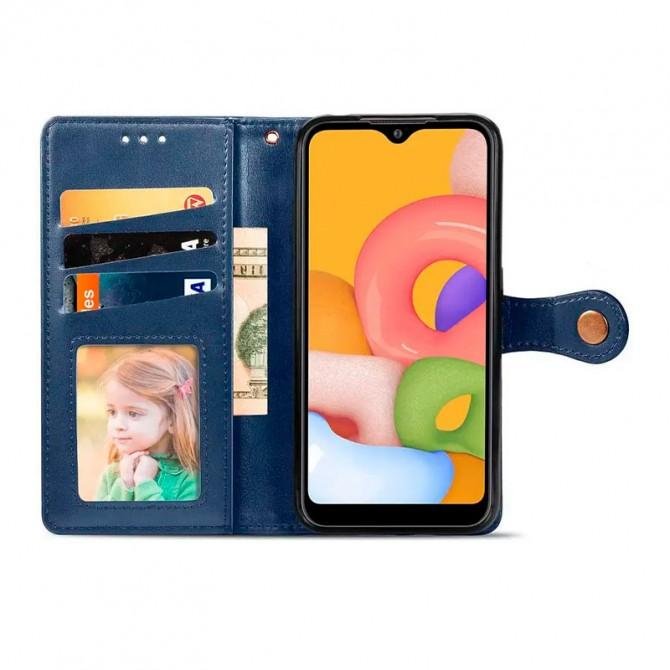 Чохол-книжка GETMAN Gallant for Xiaomi Redmi Note 10 /Note 10S Blue-1