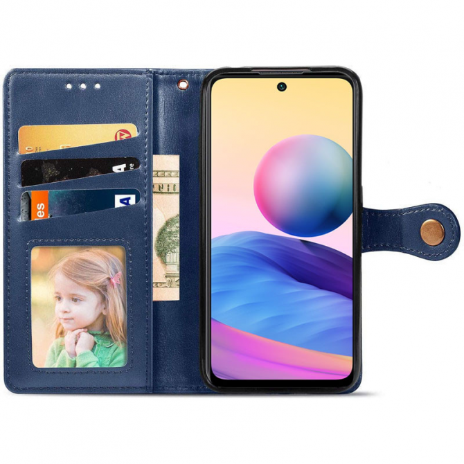 Чехол-книжка GETMAN Gallant for Samsung A15 Blue-3