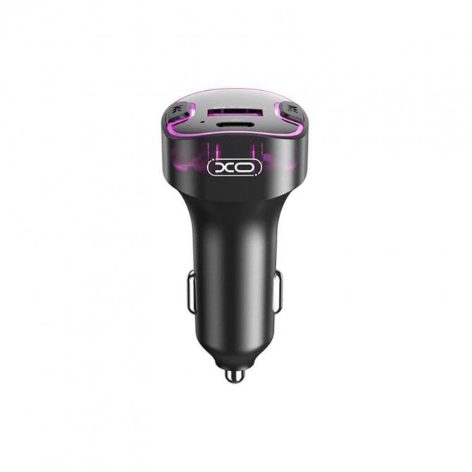 ФМ Модулятор XO BCC-12 3.1A/2 USB Black-1