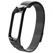 Ремешок для Xiaomi Band 3/4 milanese design Чёрный