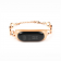 Ремешок для Xiaomi Band 3/4 Heart design Gold