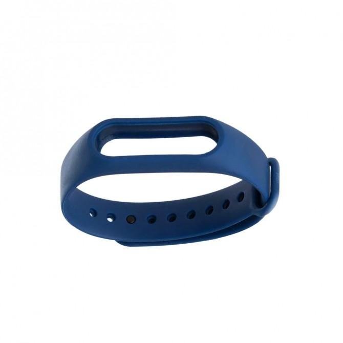 Ремінець для Xiaomi Mi Band 2 (Silicon) Темно Синій-1