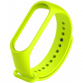 Ремінець для Xiaomi Mi Band 3/4 (Silicone) Green
