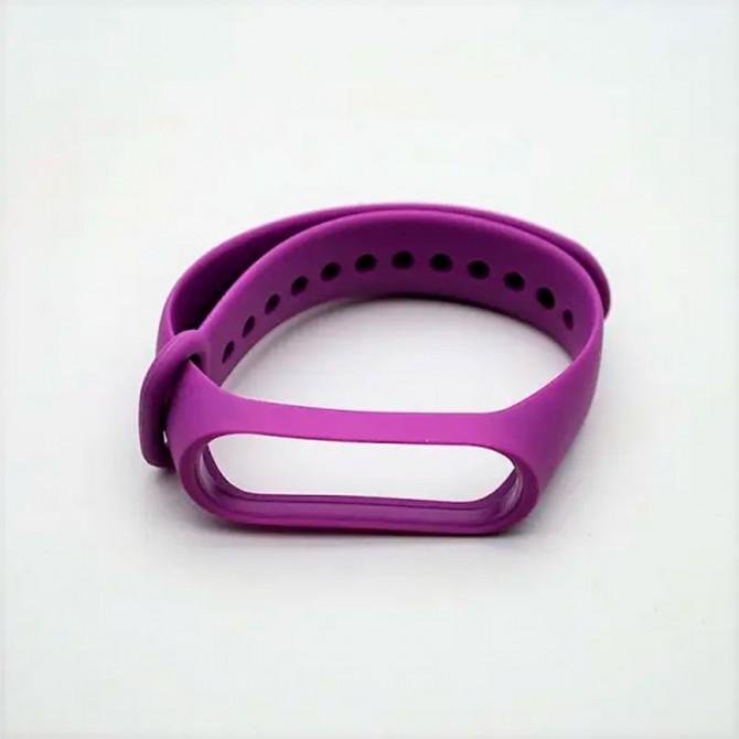 Ремінець для Xiaomi Mi Band 3/4 (Silicone) Purple-2