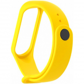 Ремінець для Xiaomi Mi Band 3/4 (Silicone) Yellow
