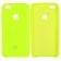 Чехол Soft Case для Xiaomi Redmi 4x Ярко Салатовый