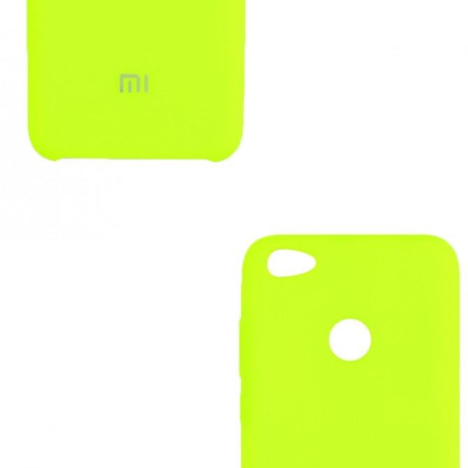 Чохол Soft Case для Xiaomi Redmi 4x Яскраво Салатовий-1