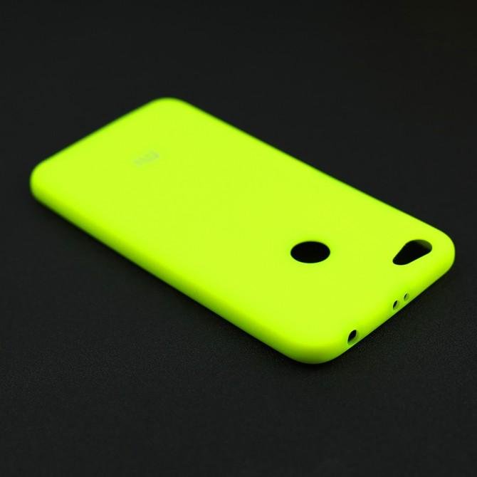 Чохол Soft Case для Xiaomi Redmi 4x Яскраво Салатовий-3