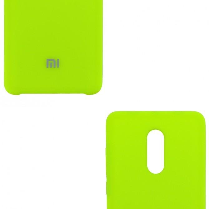 Чехол Soft Case для Xiaomi Redmi 5 Plus Ярко Салатовый-3