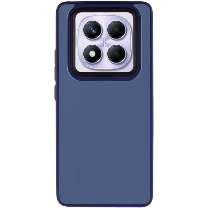 Чехол TPU+PC Lyon Frosted series Xiaomi Redmi Note 15 Pro + 5G Navy Blue