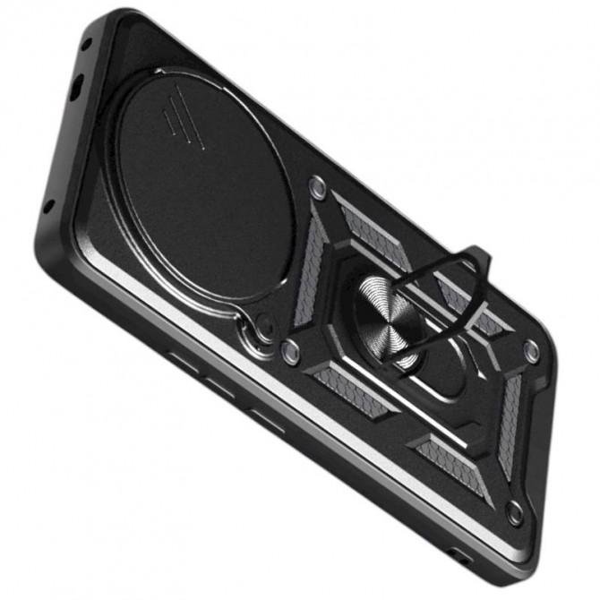 Чохол HONOR Hard Defence Series Xiaomi Redmi 15c/ Poco C85 Black (with Camshield and magnet)-1