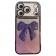 Накладка Glossy Bow для iPhone 17 Pro Max Purple