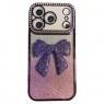 Накладка Glossy Bow для iPhone 17 Pro Max Purple