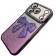 Накладка Glossy Bow для iPhone 17 Pro Max Purple