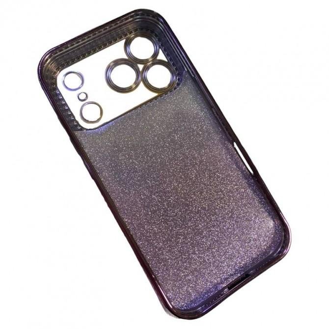 Накладка Glossy Bow для iPhone 17 Pro Max Purple-4