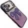 Накладка Glossy Bow для iPhone 17 Pro Purple