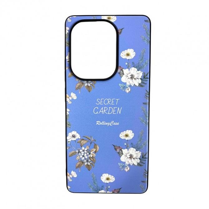 TPU+PC чехол Secret Garden для Xiaomi Redmi Note 13 Pro 4G Lilac
