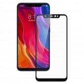 Захисне скло для XIAOMI Pocophone F1 (0.3 мм, 2.5D, з чорним Silk Screen покриттям)