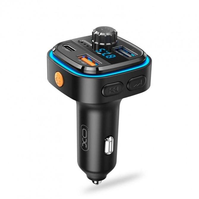 ФМ Модулятор XO BCC-08 QC3.0/18W/2 USB + PD 18W Black