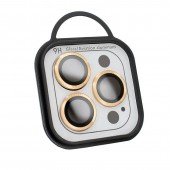 Защитное стекло на камеру Metal Classic (в упак.) для Apple iPhone 16 Pro /16 Pro Max Золотой Защитное стекло на камеру Metal Classic (в упак.) для Apple iPhone 16 Pro /16 Pro Max Золотой
