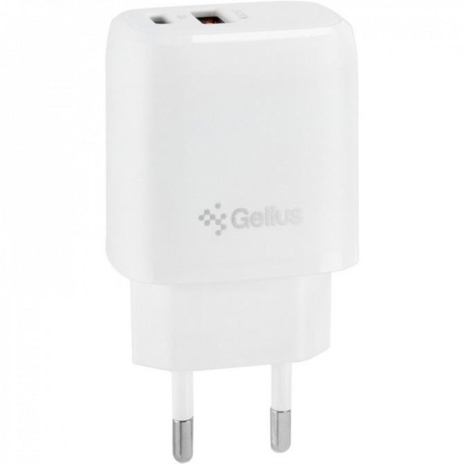 Сетевое зарядное устройство Gelius Pro X-Duo GP-HC014 White