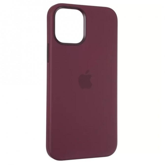 Original Full Soft Case (MagSafe) for iPhone 12 Pro Max Plum-3