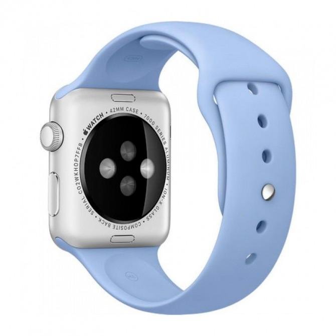 Ремешок для Apple Watch 42/44mm Sport Band Two-Piece Light Blue