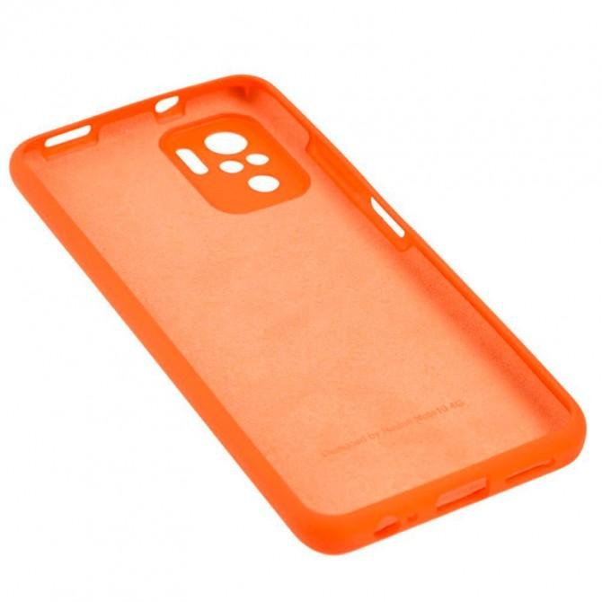 Original Soft Case Xiaomi Redmi Note 10 Pro Помаранчевий FULL-1