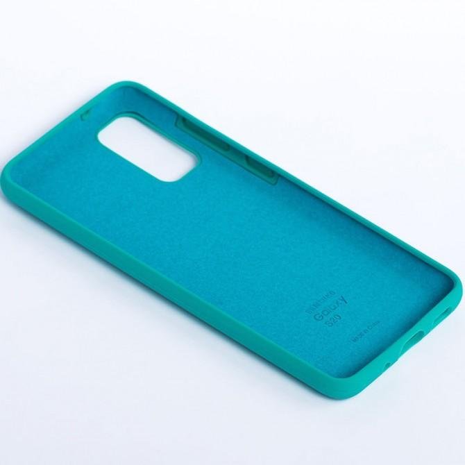 Чехол Original Soft Case Samsung G980 Galaxy S20 Зеленый FULL-2
