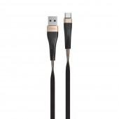 Кабель Hoco U39 Type-C Black/Gold 
