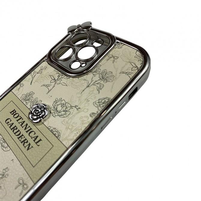 Чохол Botanical Garden series for iPhone 13 Pro White/grey-2