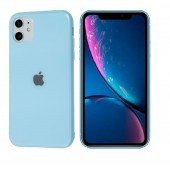 Чехол U-Like Glossy Logo series для iPhone 11 Light Blue