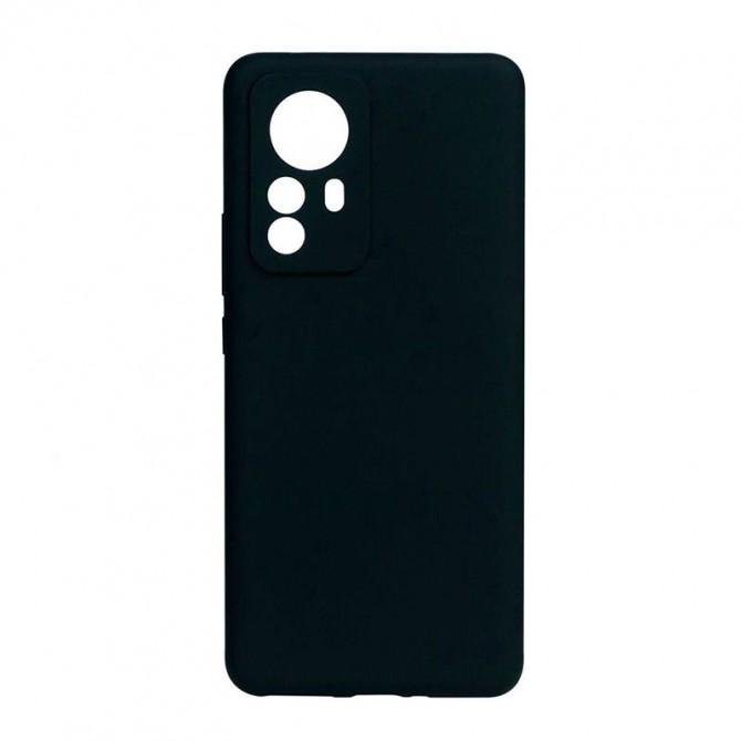 Чехол Soft Case Xiaomi 12 Pro Черный FULL