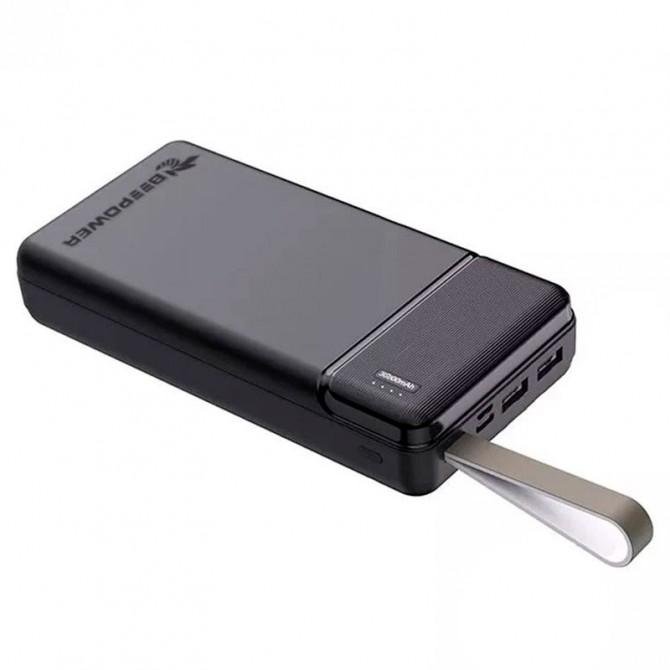 Повербанк BeePower USB-C/MicroUSB 30000mAh Black-1
