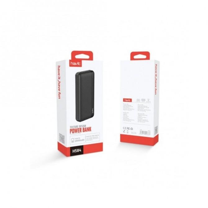 Повербанк HAVIT HV-H584 10000 mAh Black-2
