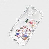 Чохол Spring Spirit series for iPhone 13 Flowered Bear Clear Чохол Spring Spirit series for iPhone 13 Flowered Bear Clear