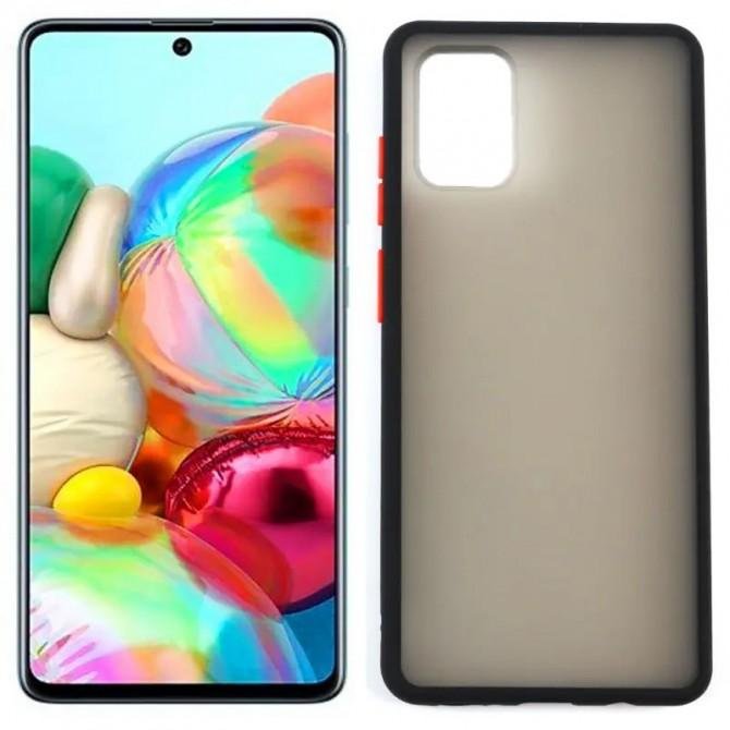 Чехол MATT CASE Samsung A525 Galaxy A52 Black