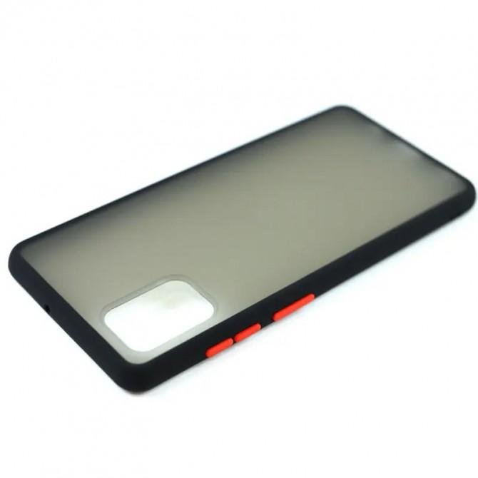Чехол MATT CASE Samsung A525 Galaxy A52 Black-2