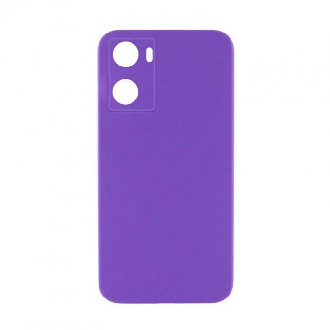 Чехол Original Soft Case Oppo A57s Фиолетовый FULL