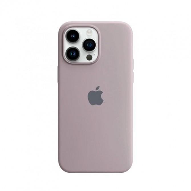 Силиконовый чехол для iPhone 15 Pro Lavender FULL