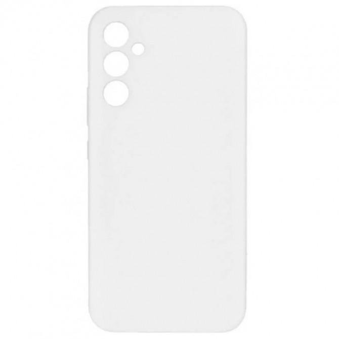 Чехол силиконовый для Samsung A057 Galaxy A05s Белый FULL-1