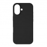 Cиликоновый чехол для iPhone 16 Black FULL (NO LOGO)
