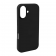Cиликоновый чехол для iPhone 16 Black FULL (NO LOGO)